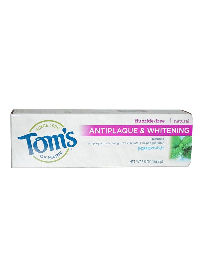 Tom's of Maine Antiplaque Tartar Control Peppermint Whitening Toothpaste  - Image 1