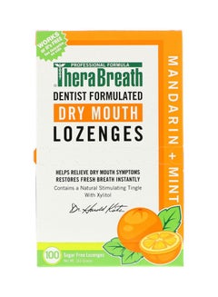 Pack Of 100 Mandarin Mint Dry Mouth Lozenges 165grams - v1585737797/N32720053A_1