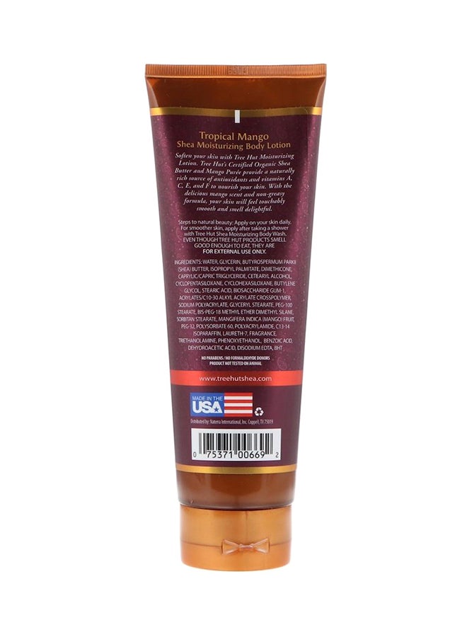 Tree Hut - Shea Moisturizing Body Lotion - Tropical Mango 255grams - Image 1