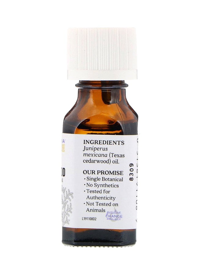 أورا كاسيا حزمة من 2 زيت أساسي من خشب الأرز من تكساس شفاف - Image 2