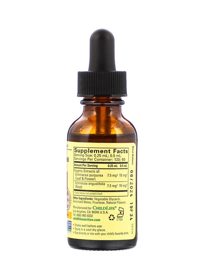 CHILDLIFE - Echinacea Natural Orange Flavor Diatery Supplement - Image 1