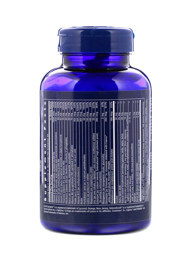 120 Pcs Dietary Supplement Two-Per-Day Tablets