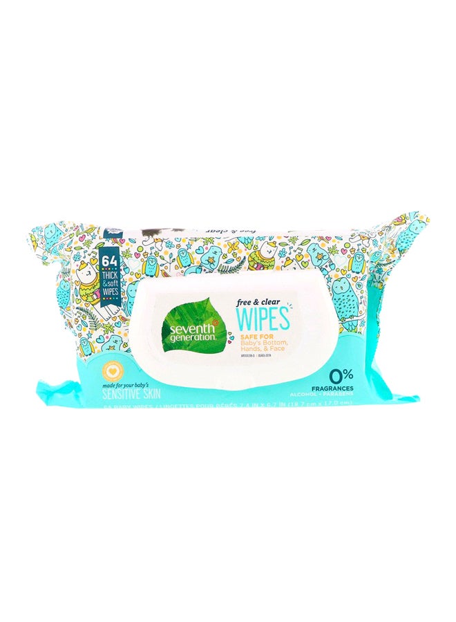 Seventh Generation 256-Piece Free And Clear Baby Wipes Set - Image 1