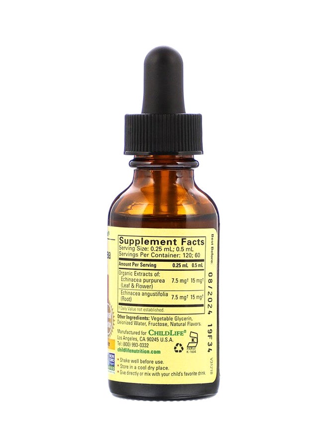 CHILDLIFE ESSENTIALS Echinacea Herbal Supplement - Orange - Image 2