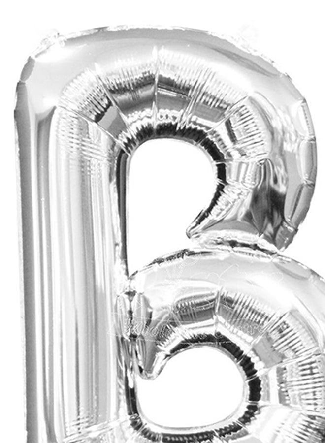 Secret Letter B Shape Birthday Decorative Balloon 100 x 95cm - Image 2