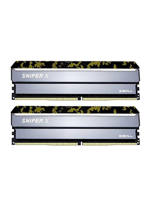 2-Piece Sniper X DDR4 RAM Set Green/Black/Grey