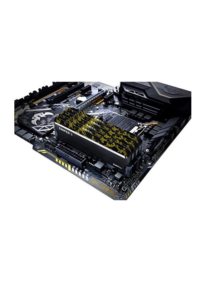 2-Piece Sniper X DDR4 RAM Set Green/Black/Grey