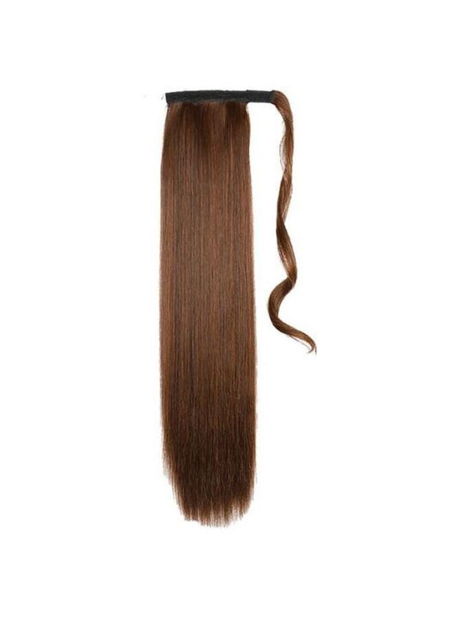 Beauenty Straight Clip-In Hair Extension Brown 24inch - Image 1