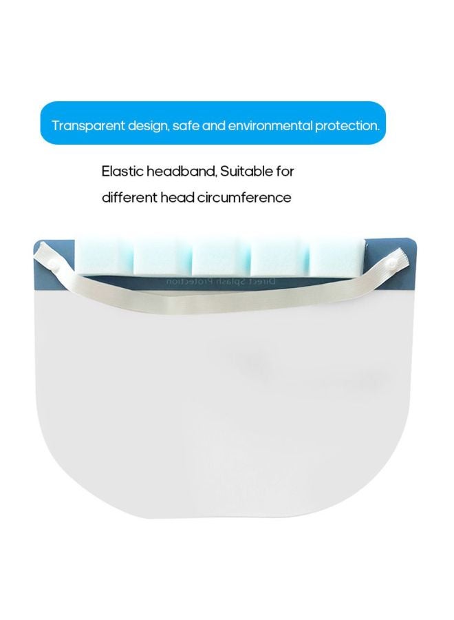 Generic 10-Piece Direct Splash Protection Full Face Shield Masks  - Image 2