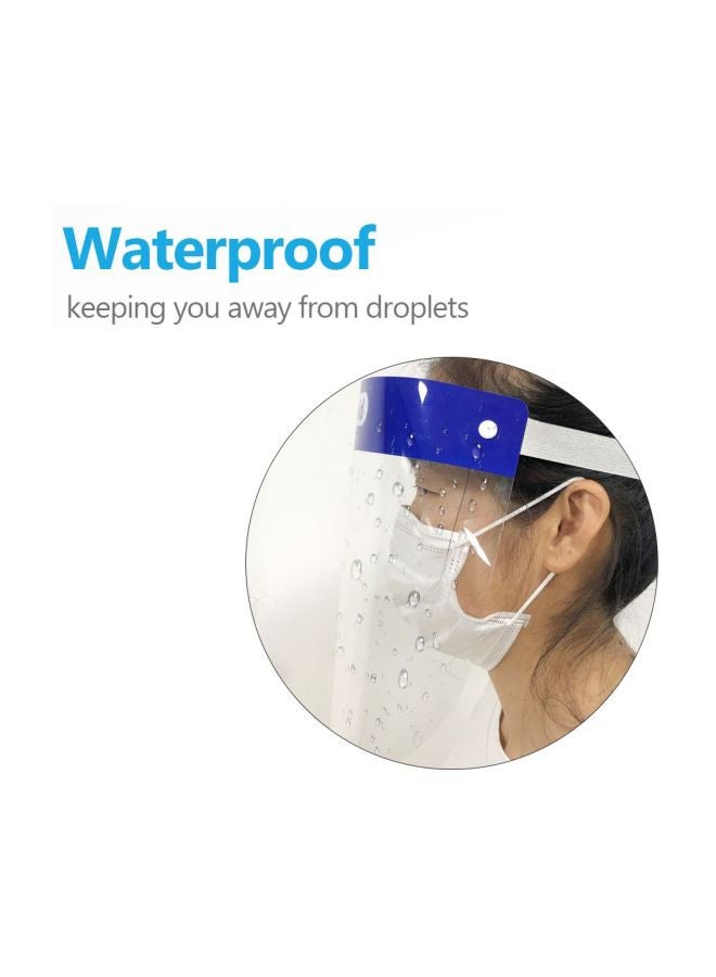 Generic 10-Piece Direct Splash Protection Full Face Shield Masks  - Image 5