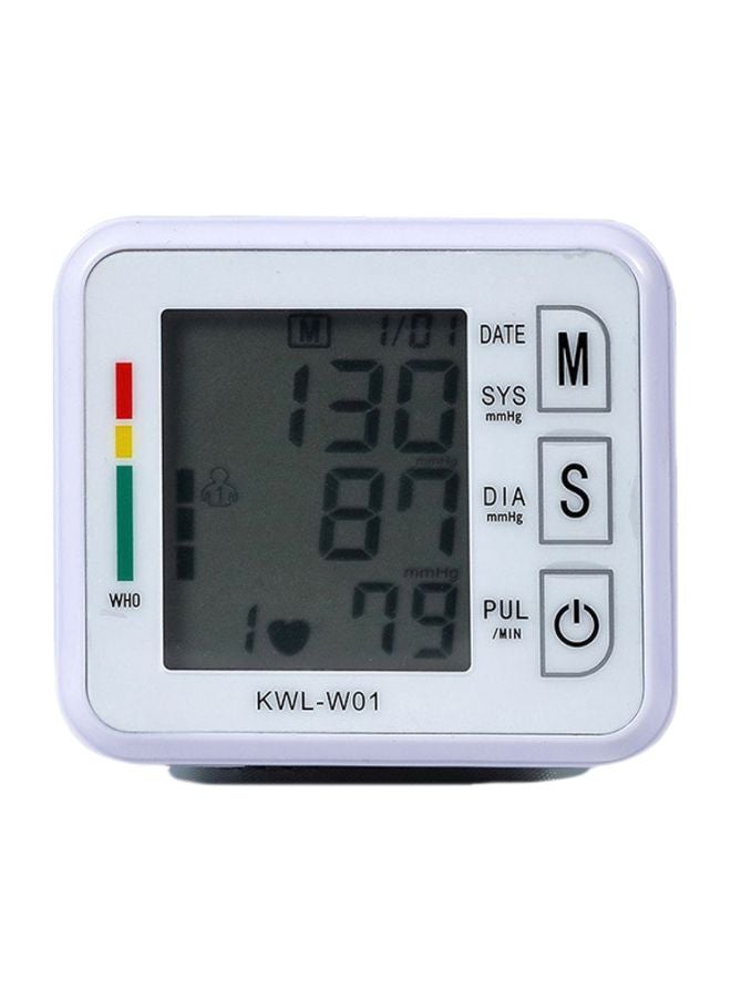 Portable Automatic Digital LCD Display Wrist Phygmomanometer - Image 1