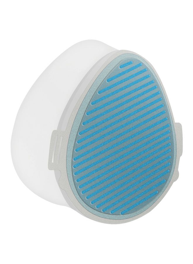 11-Piece Anti-Dust Mask With Filter Blue 18x6x13cm - Image 2