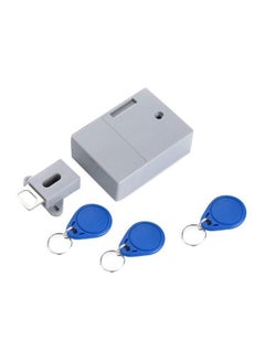Generic RFID IC Card Cabinet Drawer Sensor White/Blue 