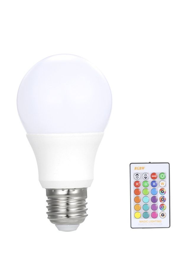 مصباح LED مع جهاز تحكم عن بعد أبيض/فضي/أحمر 11.5سم - Image 1