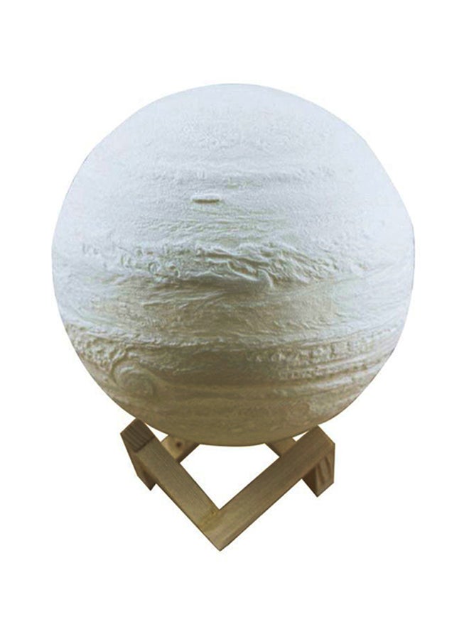 Touch Control 3D Moon Lamp White/Beige 10cm - Image 2