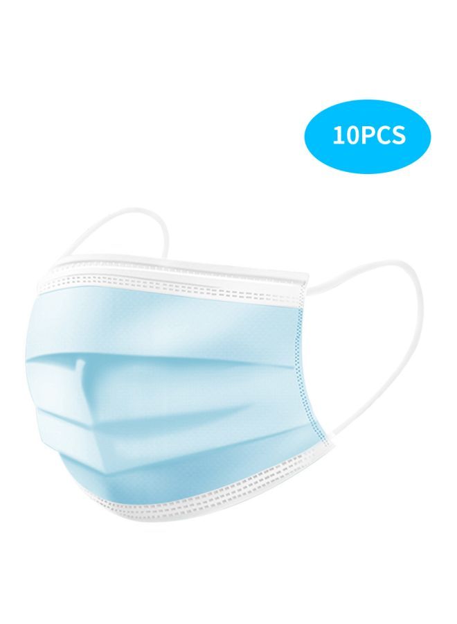 10-Piece Disposable Face Mask Set - Image 2
