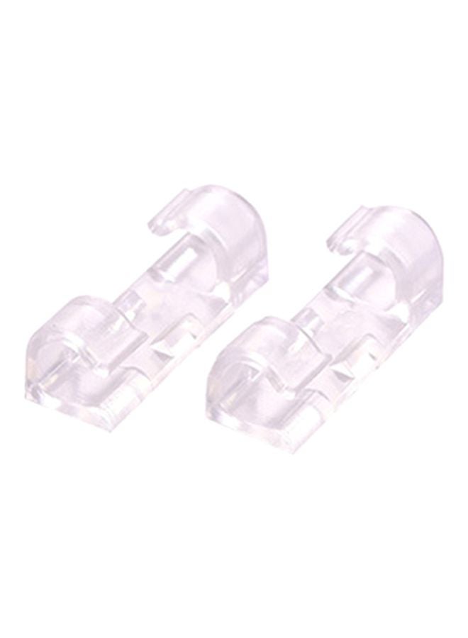 Beauenty 20-Piece Cable Organizer Clear