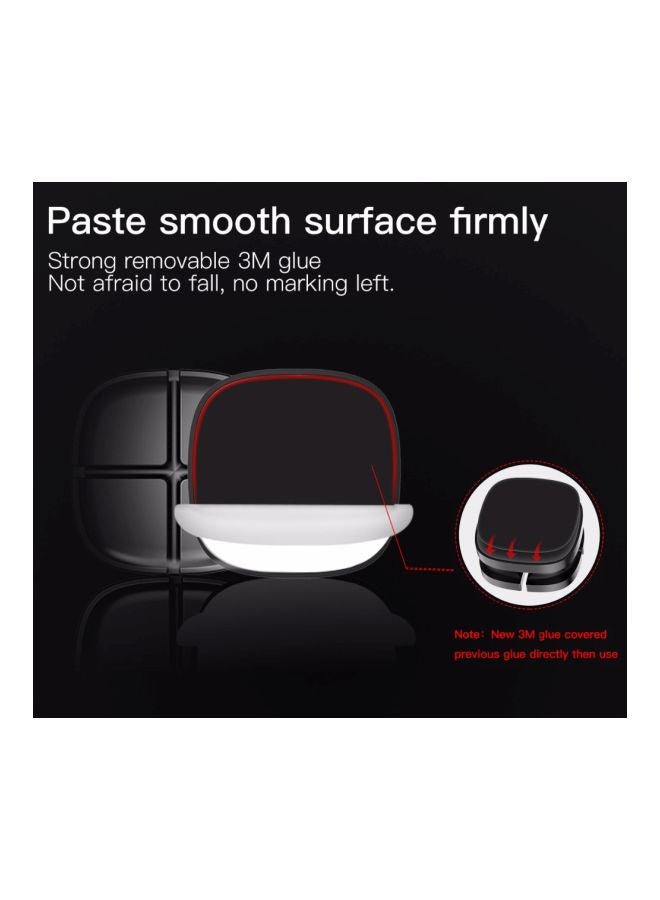 Beauenty 3-Piece Silicone Cable Organizer Black - Image 3
