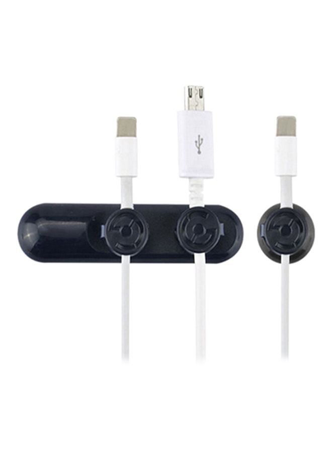 Beauenty Magnetic Line Clip Cable Organizer Holder Black - Image 1