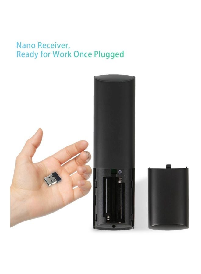 Beauenty L8star Wireless Gyro Voice Control Remote Control For PC/Android TV Box Black - Image 4