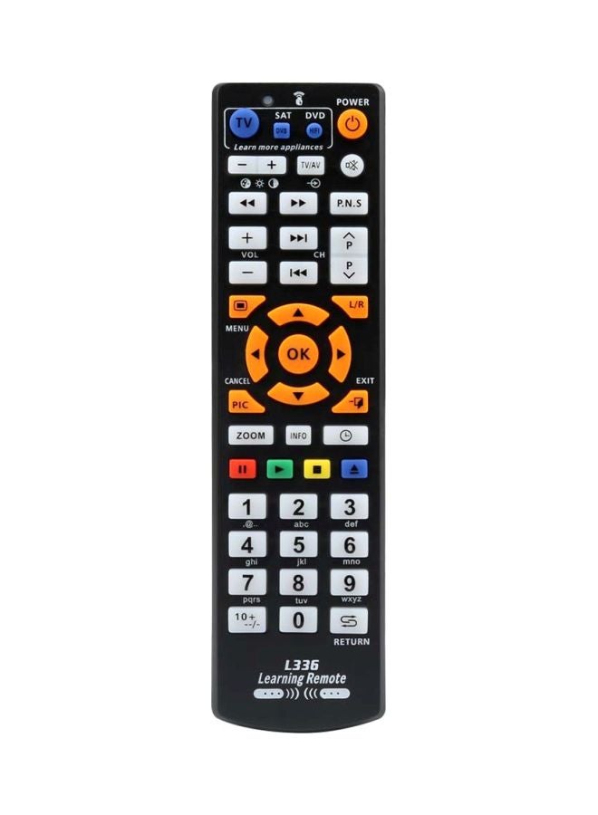 Beauenty Universal Learning IR Remote Control For TV/STB/DVD/SAT/DVB/HIFI/TV BOX Black/White/Yellow - Image 1