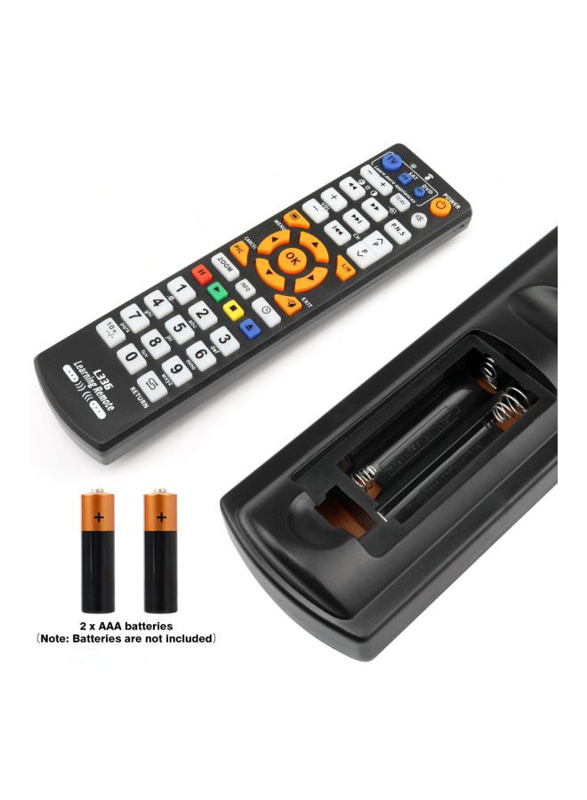 Beauenty Universal Learning IR Remote Control For TV/STB/DVD/SAT/DVB/HIFI/TV BOX Black/White/Yellow - Image 3
