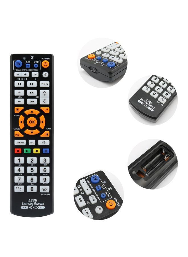 Beauenty Universal Learning IR Remote Control For TV/STB/DVD/SAT/DVB/HIFI/TV BOX Black/White/Yellow - Image 2