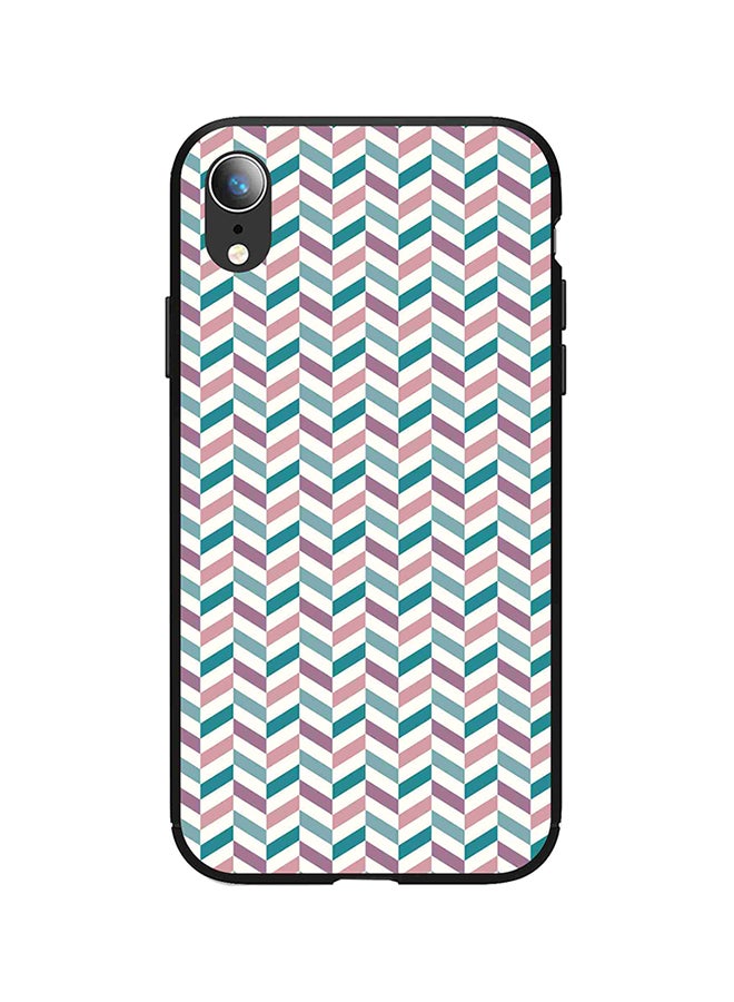 Okteq - Shock Absorbing Full Body Matte Printed Protective Case Cover For Apple iPhone XR Multicolour - Image 1