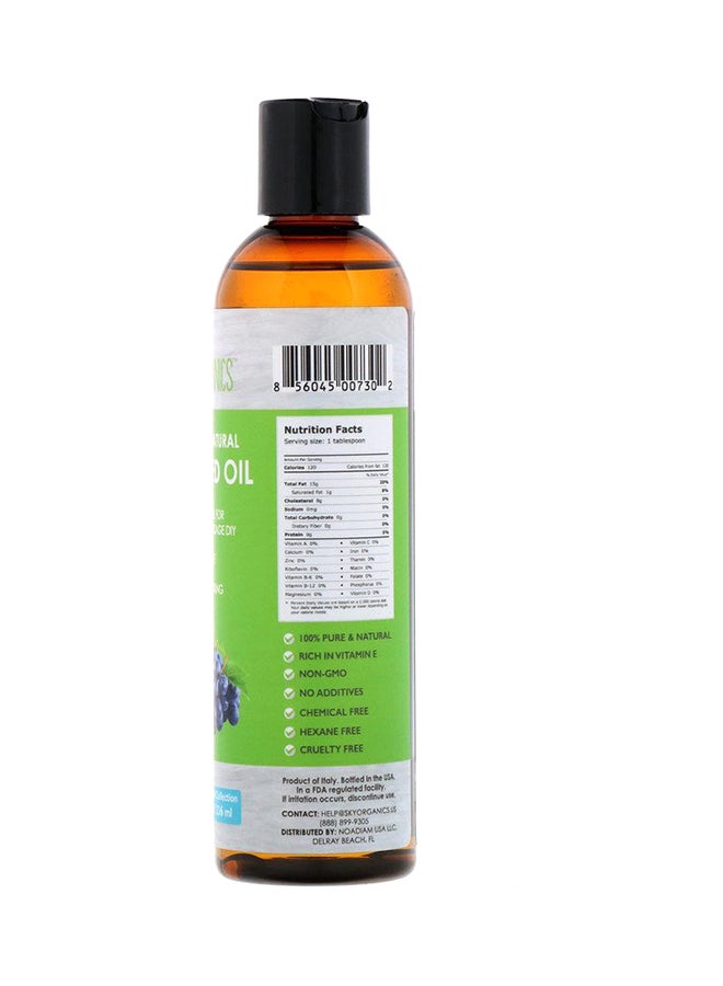 Sky Organics Grapeseed Oil Clear 236ml - Image 2