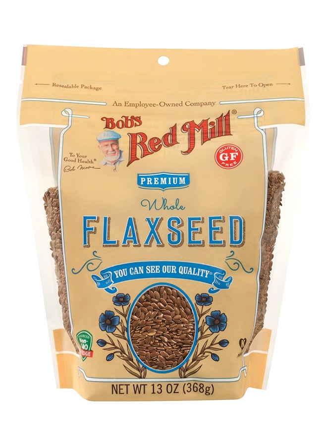 Bobs Red Mill Organic Whole Flaxseed 368grams - Image 1
