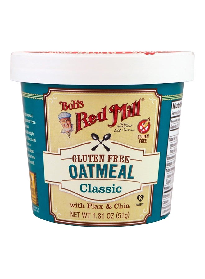 Bob's Red Mill Gluten Free Oatmeal Classic With Flax & Chia 51grams - Image 1