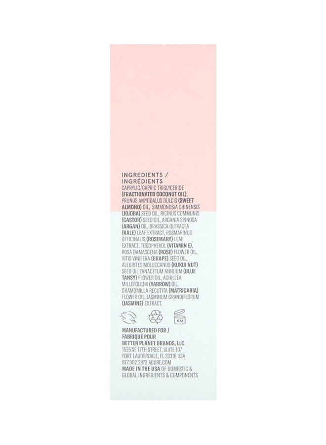 Acure Seriously Soothing Blue Tansy Night Oil Blue Tansy 1Fluid Ounce  - Image 2