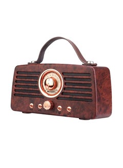 Retekess Retro FM Radio Receiver TR607 Brown  - Image 2