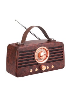 Retekess Retro FM Radio Receiver TR607 Brown  - Image 3