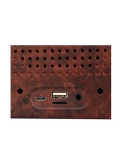 Retekess Retro FM Radio Receiver TR607 Brown  - Image 4