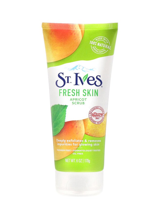 ST. Ives Fresh Skin Apricot Scrub 170grams - Image 1