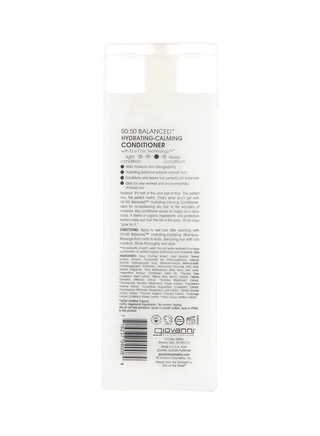 Giovanni Pack Of 2 50:50 Balanced Hydrating Calming Conditioner  - Image 2