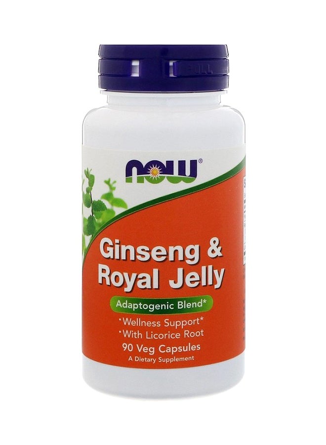 ناو فودز مزيج أدابتوجينيك بالجنسنج وغذاء الملكات - Image 1