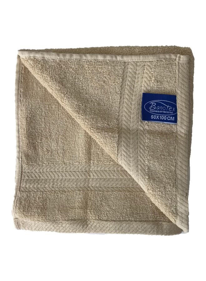 Banotex Egyptian Cotton Towel Beige 50x100cm - Image 1