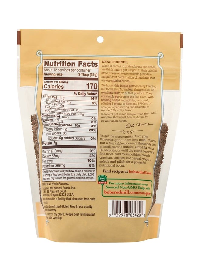 Bob's Red Mill Organic Whole Flaxseed 368grams - Image 2