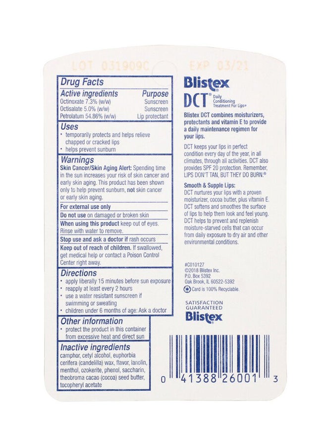 بليستكس مستحضر ترطيب يومي للشفاه - Image 3