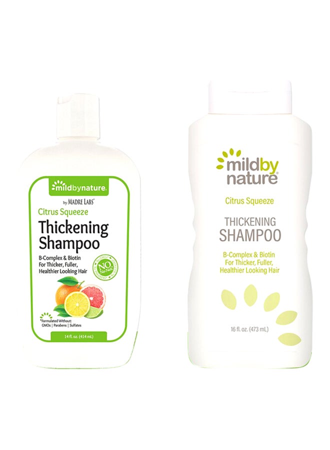 mild by Nature Citrus Squeeze Thickening Shampoo 16 fl - Image 3