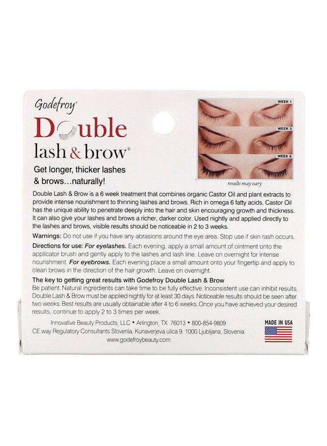 Godefro Double Lash And Brow Treatment Yellow - Image 3