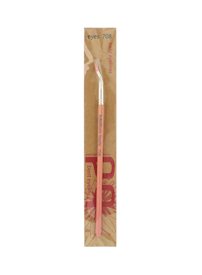 Bdellium Tools Professional Makeup Brush Yellow/Silver/Brown  - Image 2