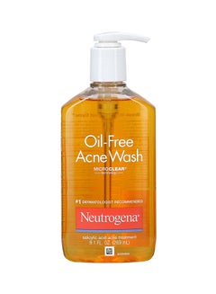Neutrogena Pack Of 4 Microclear Oil-Free Acne Wash 9.1Fluid Ounce  - Image 1