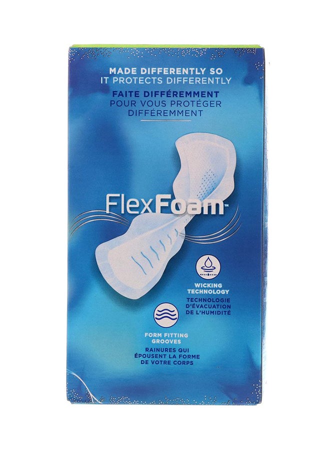 أولويز مجموعة فوط صحية إنفينيتي فليكس فوم من 3 عبوات أبيض - Image 2