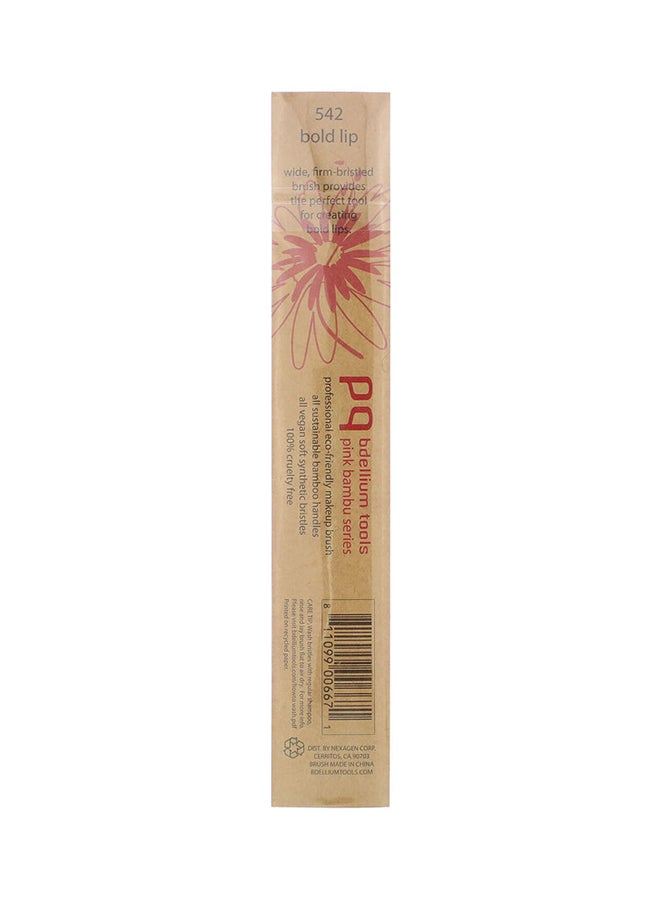 Bdellium Tools Professional Lips Make Up Brush 542 Bold Lip Brush  - Image 3