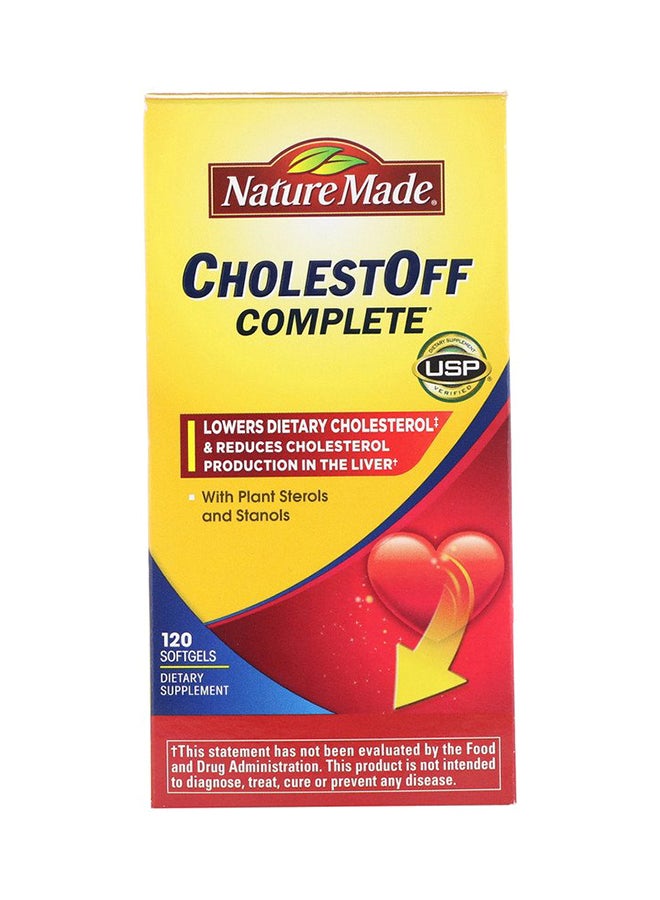 Pack Of 2 CholestOff Complete Dietary Supplements - 120 Softgels - v1585745614/N32255123A_1