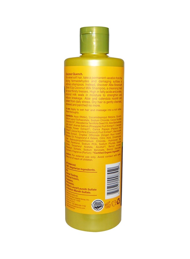 Alba Botanica Pack Of 2 Hawaiian Coconut Milk Shampoo 2 x 355ml  - Image 2