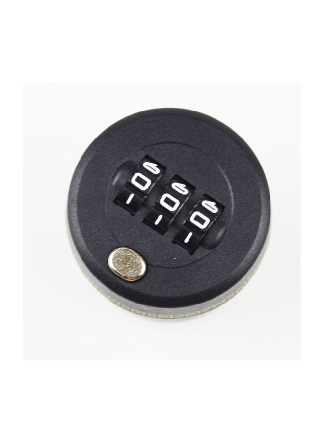 ANSELF - 3-Digit Wine Preservation Bottle Password Lock Black 40x42x45mm - Image 1